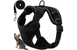 Ham strâns fără presiune pentru câini și pisici cu lesă – Mărimea S