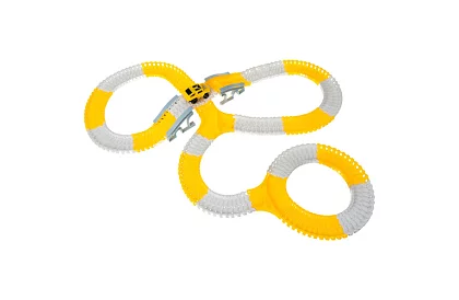 Pistă de curse flexibilă cu mașinuțe