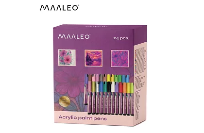 Markere decorative acrilice – set de 24 culori