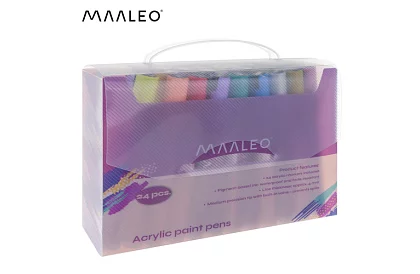 Markere decorative acrilice – set de 24 culori