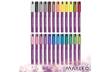 Markere decorative acrilice – set de 24 culori