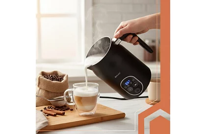 Dispozitiv electric de spumare a laptelui cu ecran LED - 500 W