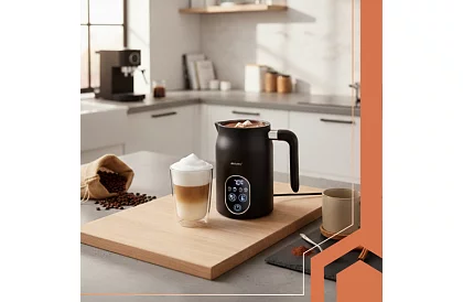 Dispozitiv electric de spumare a laptelui cu ecran LED - 500 W