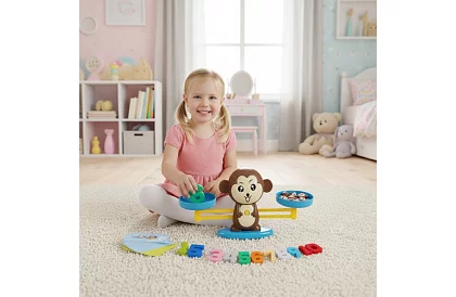 Jocul educațional de matematică - Monkey Balance