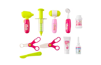 Set de doctor cu cărucior - medic mic