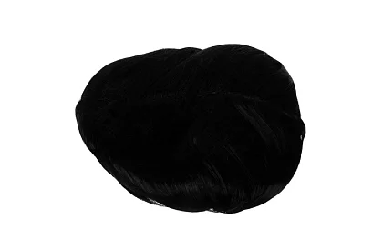 Părul lung negru cu împletituri - Wednesday