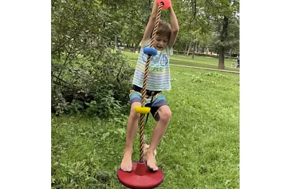 Leagăna din frânghie – Frânghie de escaladă 2în1