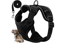 Ham strâns fără presiune pentru câini și pisici cu lesă – Mărimea M