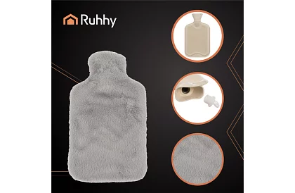 Termofor cu husă din pluș 1800 ml – Rubber Bunny