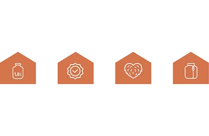 Termofor cu husă din pluș 1800 ml – Rubber Bunny