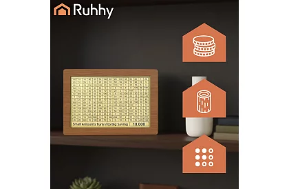 Cutie din lemn motivantă + 5 cărți