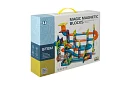 Set de construcție educațională magnetică 3D – pistă cu bile 96 de piese