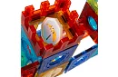 Set de construcție educațională magnetică 3D – pistă cu bile 96 de piese
