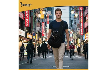 Pătuț confortabil pentru animale de companie – geantă de umăr