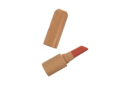 Set de coafură din lemn pentru copii 17 în 1