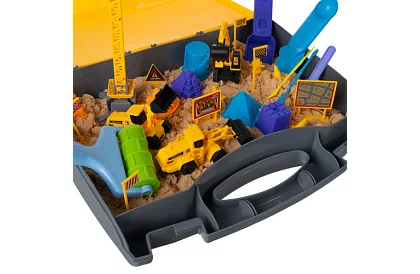 Nisip cinetic 1500 g cu accesorii XXL – șantier