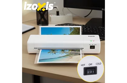 Laminator A4, 500 W – Mașină de laminat 4 în 1 + folie