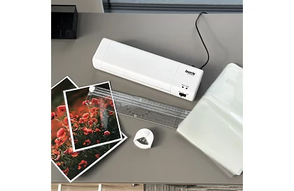 Laminator A4, 500 W – Mașină de laminat 4 în 1 + folie