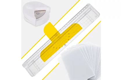 Laminator A4, 500 W – Mașină de laminat 4 în 1 + folie