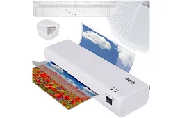 Laminator A4, 500 W – Mașină de laminat 4 în 1 + folie