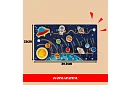 Puzzle Montessori din lemn - univers