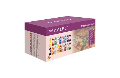 Culori de poster 18 x 500 ml – 18 nuanțe