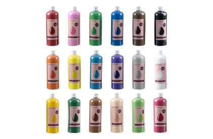 Culori de poster 18 x 500 ml – 18 nuanțe