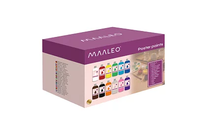 Culori de poster 12 x 1000 ml – 12 nuanțe