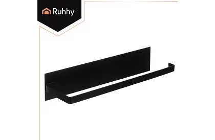 Suport de perete pentru prosoape de hârtie 25 cm – negru