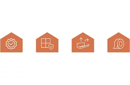 Suport de perete pentru prosoape de hârtie 25 cm – negru