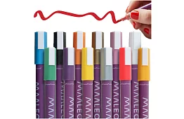 Markere decorative acrilice – set de 12 culori
