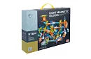 Set de construcție magnetică educațională 3D – pistă cu bile 110 piese