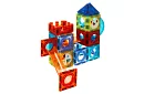 Set de construcție magnetică educațională 3D – pistă cu bile 110 piese