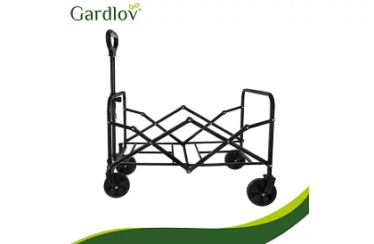 Cărucior pliabil pentru plajă 90 l – capacitate 100 kg