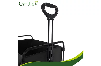 Cărucior pliabil pentru plajă 90 l – capacitate 100 kg