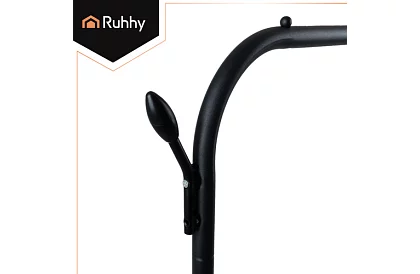 Dublu suport pentru haine pe roți