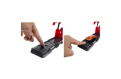 Camion cu remorcă pentru transportul vehiculelor + 6 mașini