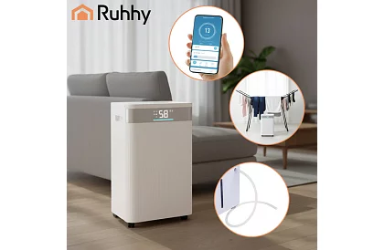 Dezumidificator de aer Brisoo cu WiFi + Aplicație - 20 l / 24 h