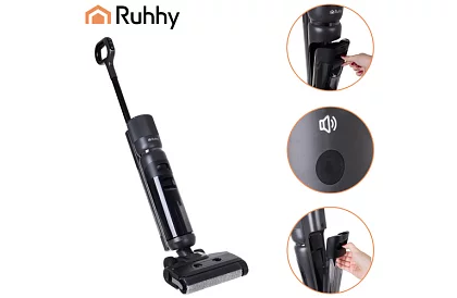Aspirator vertical multifuncțional AKU Lixo – aspiră și șterge într-o singură mișcare