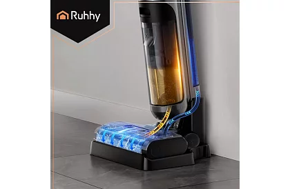 Aspirator vertical multifuncțional AKU Lixo – aspiră și șterge într-o singură mișcare