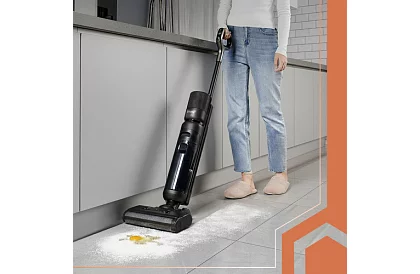 Aspirator vertical multifuncțional AKU Lixo – aspiră și șterge într-o singură mișcare