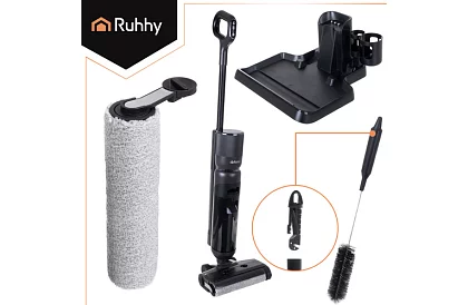 Aspirator vertical multifuncțional AKU Lixo – aspiră și șterge într-o singură mișcare