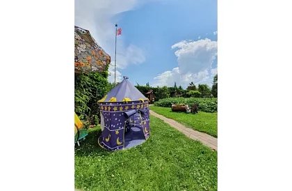 Cort de copii – albastru pentru prințesa