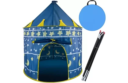 Cort de copii – albastru pentru prințesa