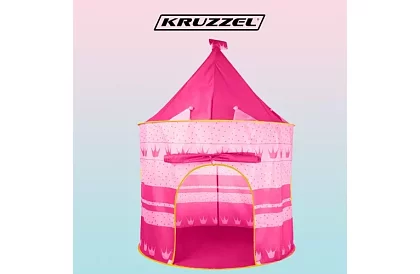 Cort de copii – roz roz pentru prințesă