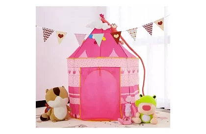 Cort de copii – roz roz pentru prințesă