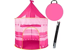 Cort de copii – roz roz pentru prințesă