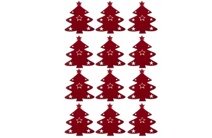 Buzunar de Crăciun pentru tacâmuri – set de 12 bucăți