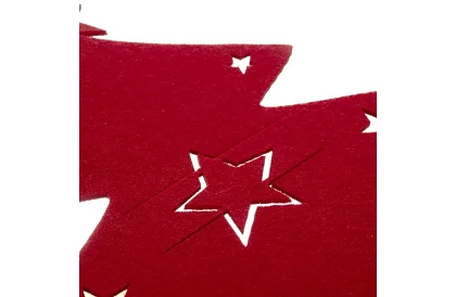 Buzunar de Crăciun pentru tacâmuri – set de 12 bucăți