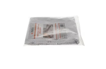 Măsuță cu fulgi de zăpadă 180 x 140 cm – alb-argintiu